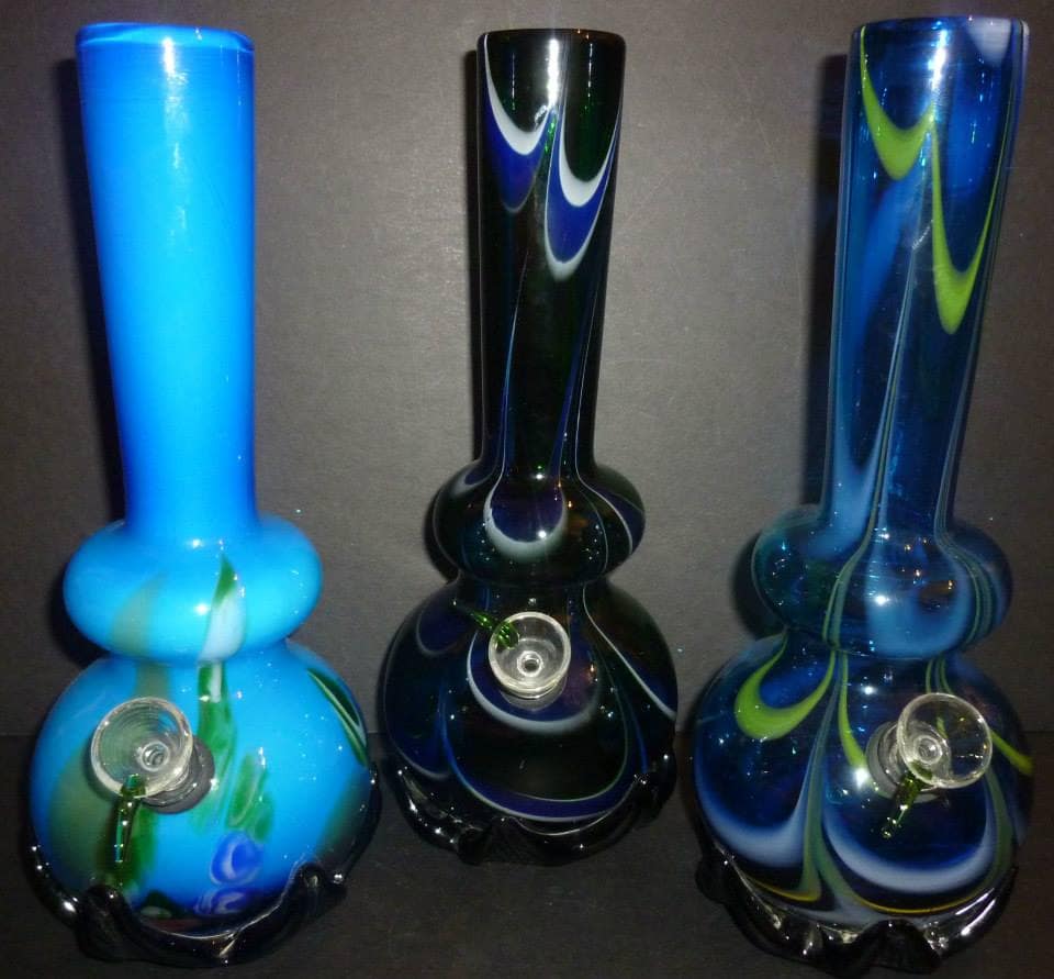 a glass bong